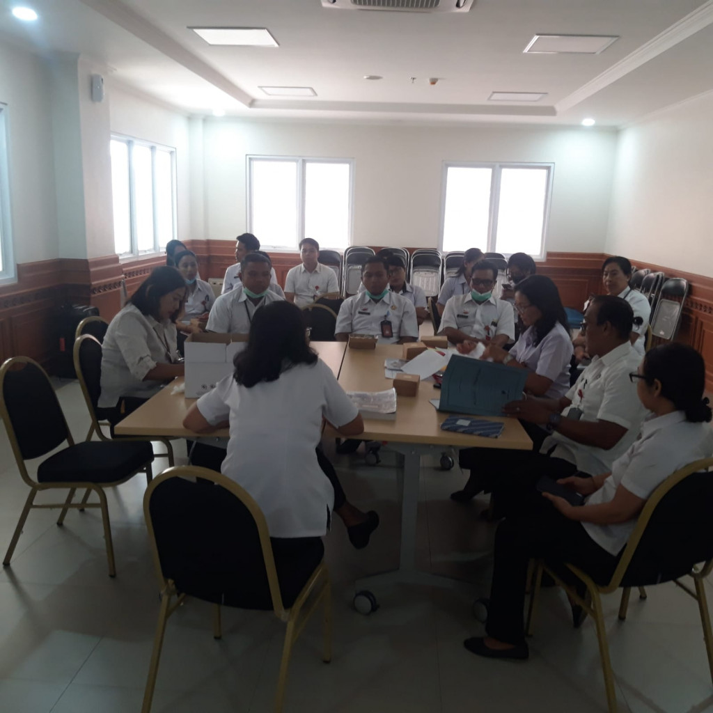Pendapingan Penyusutan Arsip In Aktip pada RSd Mangusada